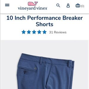 NWT Vineyard Vines Men’s Breaker Short 11” Cobalt